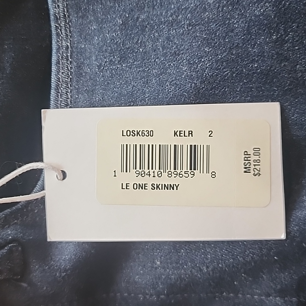 NWT FRAME JEANS LE ONE SKINNY MID-RISE STRAIGHT LEG SZ 2 msrp $218 - Picture 6 of 6